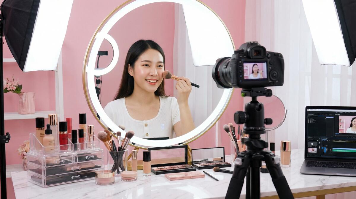 尤物美妆视频教程